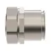 Муфта металлорукав DN 40-жесткая труба д.40мм, IP66/IP67, никелированная латунь
