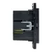 Стокгольм Механизм Розетки с 2USB type-A + type-C черный