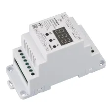 Конвертер SMART-K39-DMX 12-24V, 0/1-10V, DIN ARL, металл