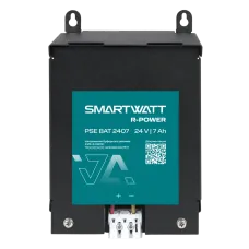 Батарейный модуль на DIN рейку SMARTWATT PSE BAT 2407 R-POWER, 24 В, 7 Ач