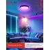 Светильник светодиодный SCANDY SIMPLE-125RGB-RCB 125Вт 230В 3000-6500K 10000Лм 400x50мм пульт ДУ черный IN HOME