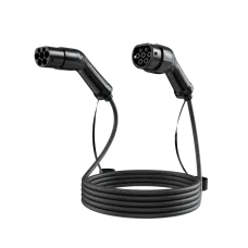 Кабель TPU для ЭЗС с коннекторами Type2 в розетку и Type 2 в автомобиль, длина 5 м, 400 В, 22 кВт, 32 А