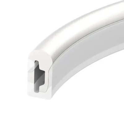 Профиль силиконовый WPH-FLEX-0613-SIDE-S8-5m WHITE (Силикон)