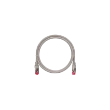 Патч-корд S/FTP 4 пары Кат.6a 2хRJ45/8P8C T568B 7х0165мм PVC серый 10м