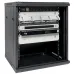 Шкаф настенный 19' TERACOM PRO 12U 600х450 мм дверь стеклянная с замком-ручкой чёрный