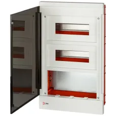 Корпус пластиковый встраиваемый ЭРА MULTIBOX со слаботочным отсеком 24 модуля IP40 белый