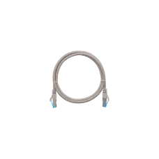 Патч-корд S/FTP 4 пары Cat 6 2хRJ45/8P8C T568B 7х0165мм PVC серый 0.15м