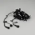 Гирлянда светодиодная декоративная ARD-STRING-PRO-10000-BLACK-100LED-MILK-LIVE RGB-DMX 24V, 10W ARDCL, IP65
