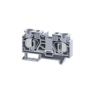 Клемма проходная 16 кв.мм пружинная OptiClip CSC-16-I-76A-(1,5-16)-серый