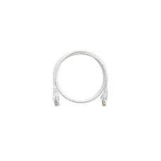 Патч-корд U/UTP 4 пары Cat 5e 2хRJ45/8P8C T568B 7х0205мм LSZH белый 0.15м