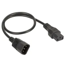 Кабель питания IEC320 C13 - IEC320 C14, 1.8м, сечение 3х1,5 мм