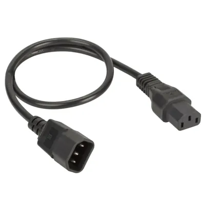 Кабель питания IEC320 C13 - IEC320 C14, 1.8м, сечение 3х1,5 мм