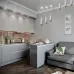 Светильник потолочный на подвесе MR16 35W 230V, белый, золото, D55*H200 ML1828