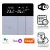 Терморегулятор с Wi-Fi для теплого пола Т1-5SM-WF электронный программируемый цвет серый