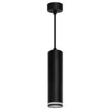 Светильник потолочный на подвесе MR16 35W 230V, черный D55*H200 ML1708 Barrel LUNA