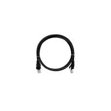 Патч-корд U/UTP 4 пары Cat 5e 2хRJ45/8P8C T568B 7х0205мм LSZH черный 015м