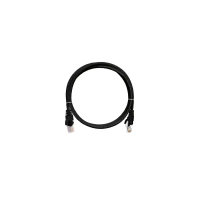 Патч-корд U/UTP 4 пары Cat 5e 2хRJ45/8P8C T568B 7х0205мм LSZH черный 015м