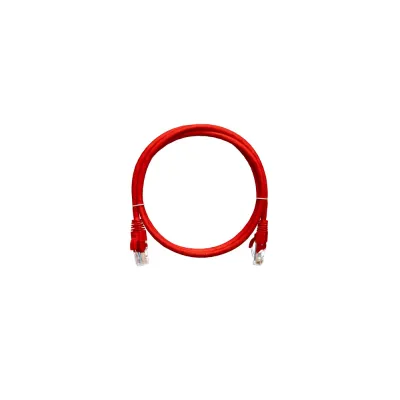 Патч-корд U/UTP 4 пары Cat 5e 2хRJ45/8P8C T568B 7х0205мм LSZH красный 0.15м