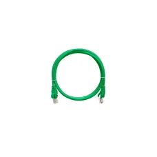 Патч-корд U/UTP 4 пары Cat 5e 2хRJ45/8P8C T568B 7х0205мм LSZH зеленый 0.15м
