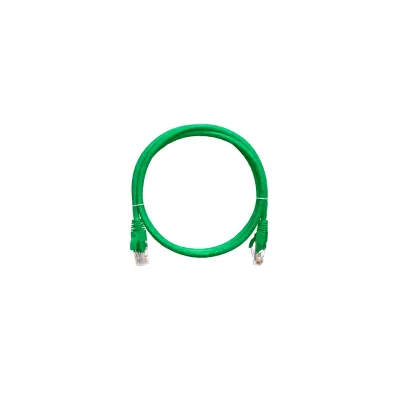 Патч-корд U/UTP 4 пары Cat 5e 2хRJ45/8P8C T568B 7х0205мм LSZH зеленый 0.15м