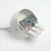 Светильник потолочный на подвесе GX53 12W 230V, белый D80*H220 HL3658