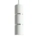 Светильник потолочный на подвесе MR16 35W, 230V, белый, хром,  D55*H180 ML1868