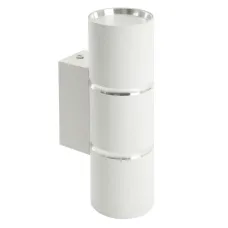 Светильник настенный 35W, 230V, 2*GU10, белый, хром ML1860