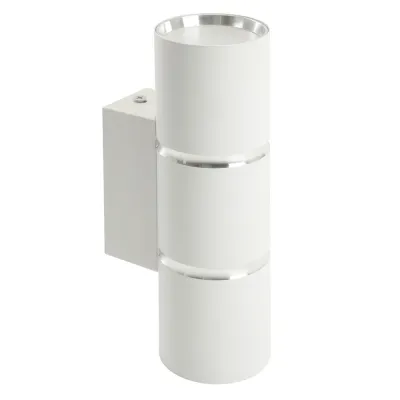 Светильник настенный 35W, 230V, 2*GU10, белый, хром ML1860