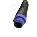 Прожектор светодиодный 2835 SMD 1000W 6400K IP65 4*60° AC175-265V/50Hz, черный, LL-934