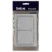 Розетка Intro Accent 6-210-01 2х2P+E Schuko с крышками штор., 16А-250В, IP44, СУ, AL/CU, белый