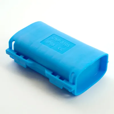 LD547 Коробка изоляционная с гелем, 450V, 42х38х26, синий