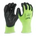 Перчатки защитные Hi-Vis Cut level (Хай Виз Кат Левел) 1/A, XL/10