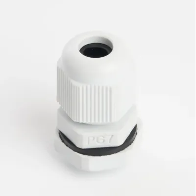 Сальник PG7 диаметр проводника 3-6,5 мм IP54, серый