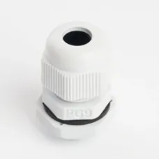 Сальник PG9 диаметр проводника 4-8 мм IP54, серый