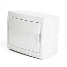 Бокс настенный 6 модулей, белый, пластик, IP20, серия Standart (КНО-6Д), EBX50-3/06-20