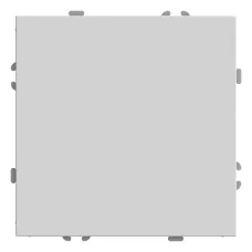 Заглушка (механизм), серия Эмили, белый фарфор, soft touch, RST00-5116-01, белый фарфор, soft touch