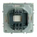 Заглушка (механизм), серия Эмили, белый фарфор, soft touch, RST00-5116-01, белый фарфор, soft touch