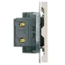 Розетка 2-местная USB + Type C (механизм), 250В, 20W, серия Эмили, RST10-5115-08, кашемир, soft touch