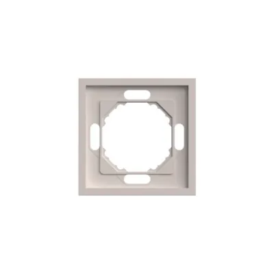 Рамка 1-местная, серия Эмили, PFR00-5001-08,  кашемир, soft touch