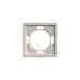 Рамка 1-местная, серия Эмили, PFR00-5001-08,  кашемир, soft touch