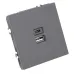 Розетка 2-местная USB + Type C (механизм), 250В, 20W, серия Эмили, RST10-5115-10, платиново-серый, soft touch