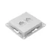 Механизм розетки RJ45 - 2шт, (cat5), алюминий Эпика EKF