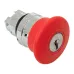 Механизм кнопки исполнительный XB4 Грибок красный поворотный с фиксацией с замком IP65