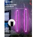 Светильник уличный светодиодный ДБУ MARS120-40RGB-SMART-ВL 40Вт 1200x80 с пультом ДУ IP54 черный IN HOME