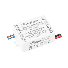 Блок питания ARPJ-SP-39260-PFC-TRIAC-MINI (10W, 20-39V, 260mA) (IP65 Пластик, 5 лет)