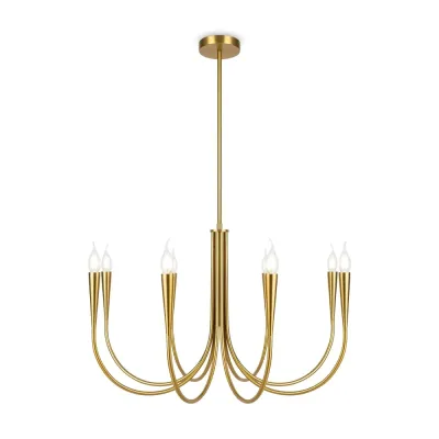Светильник подвесной Branches 8х40Вт E14 IP20 Freya FR5253PL-08BS
