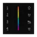 Панель Sens SMART-P30-RGBW Black 230V, 4 зоны, 2.4G ARL, IP20 пластик, 5 лет