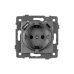 Механизм розетки с USB зарядкой SCT-MUAC-PL-GR-V 250V, 16A