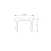 Панель Sens SMART-P17-DIM Black 230V, 4 зоны, 2.4G ARL, IP20 пластик, 5 лет