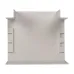 Угол T-образный (100х60) (2 шт) Plast EKF Белый
